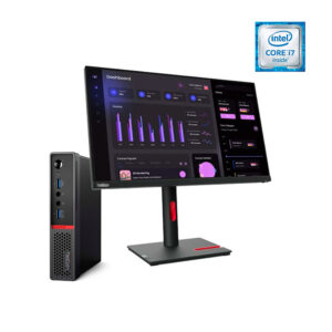 PC Completa Lenovo ThinkCentre M700, Intel Core i7 6th Gen, 8GB RAM, 256GB SSD, Monitor 20″