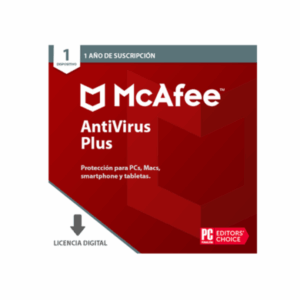 Antivirus McAfee Antivirus Plus para 1 Dispositivo, 12 Meses - Licencia Digital