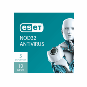Antivirus ESET NOD32 para 5 Dispositivos, 12 Meses - Licencia Digital