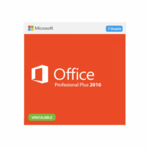 Microsoft Office 2016 Profesional Plus - Licencia Digital, (Vinculable)