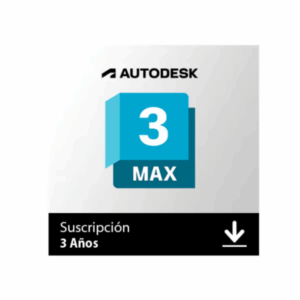 Autodesk 3ds Max 2025, 3 Años – Suscripción Digital EDU