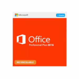 Microsoft Office 2016 Profesional Plus - Licencia Digital, (NO Vinculable)