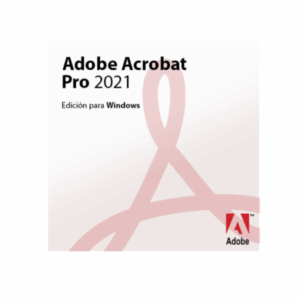 Adobe Acrobat Pro 2021 - Licencia Digital Permanente para Windows
