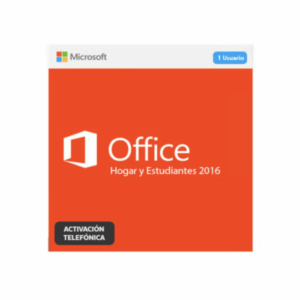 Microsoft Office 2016 Hogar y Estudiantes - Licencia Digital, (Activación por Teléfono)