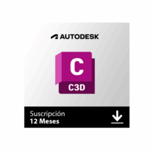 Autodesk Civil 3D 2025, 1 Año – Suscripción Digital EDU